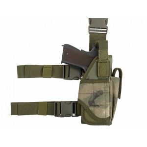 Universal Pistol Holster: ACU, Multicam, ATACS FG - [8FIELDS]